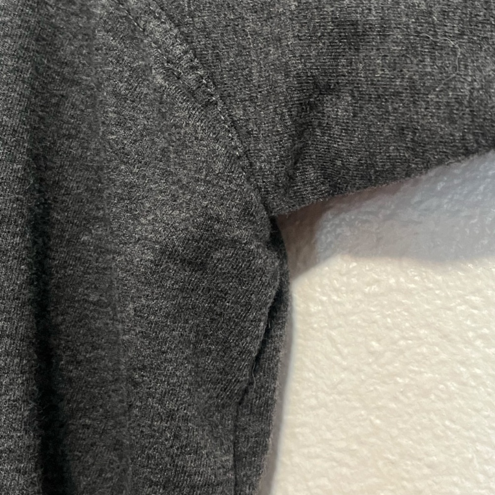 Torrid - LoveSick Skull Bolt Charcoal Heather Fleece Relaxed Bomber Jacket - 3X - Picture 9 of 10